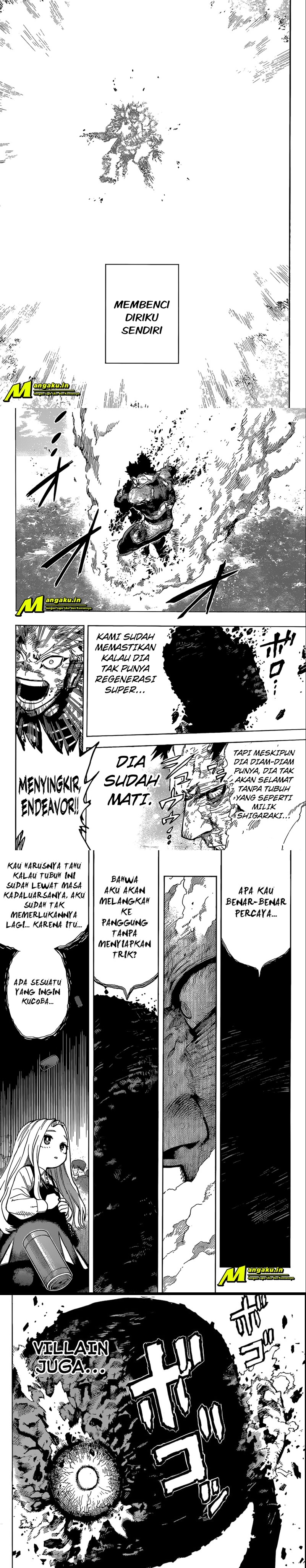 Boku no Hero Academia Chapter 357 Gambar 4