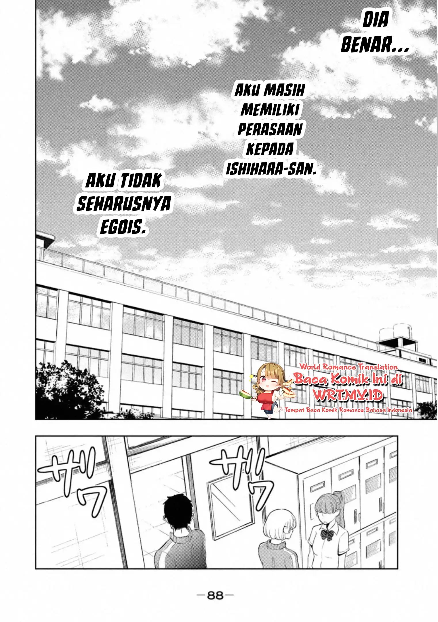 Watari-kun no xx ga Houkai Sunzen Chapter 55 Gambar 15