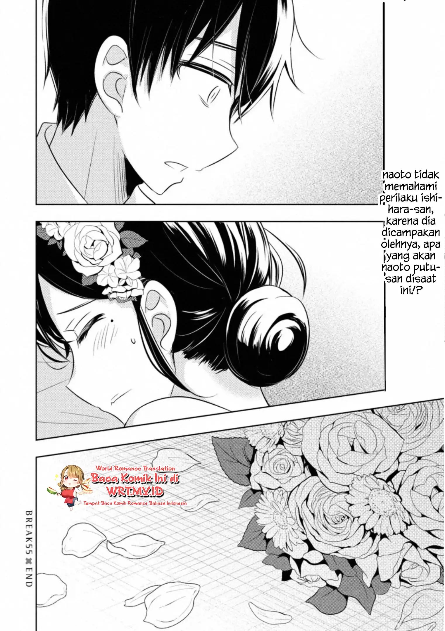 Watari-kun no xx ga Houkai Sunzen Chapter 55 Gambar 35