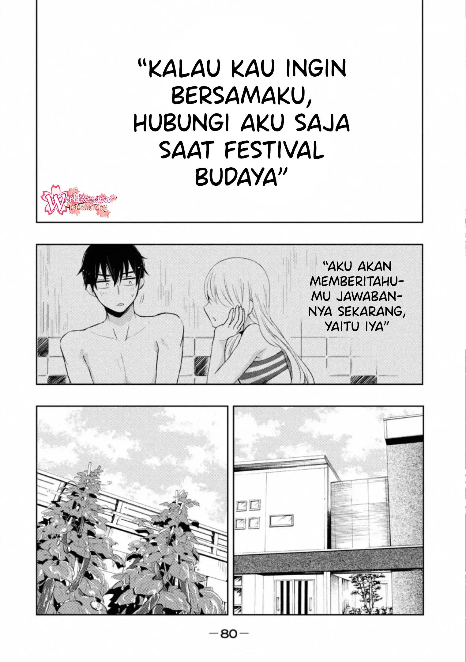 Watari-kun no xx ga Houkai Sunzen Chapter 55 Gambar 7