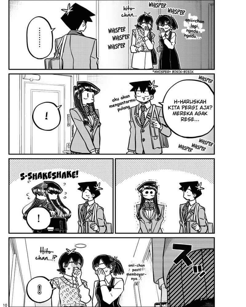 Komi-san wa Komyushou Desu Chapter 338 Gambar 10