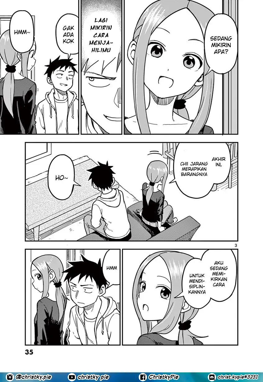 Karakai Jouzu no (Moto) Takagi-san Chapter 133 Gambar 3