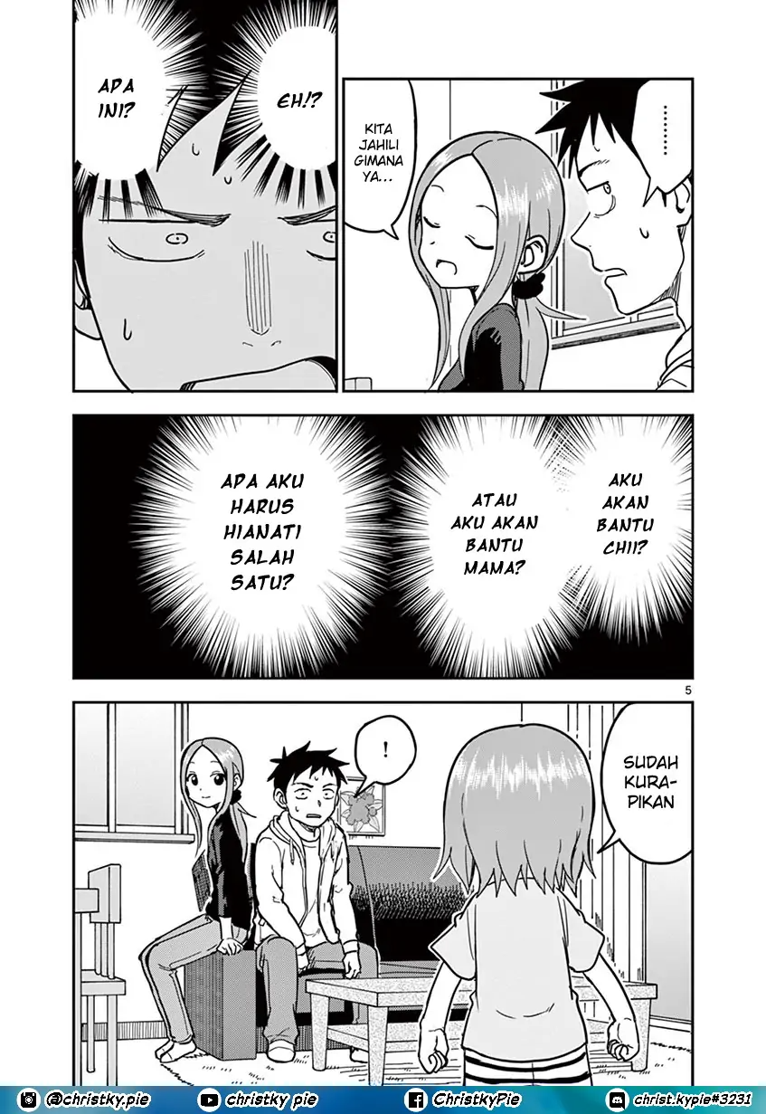 Karakai Jouzu no (Moto) Takagi-san Chapter 133 Gambar 5