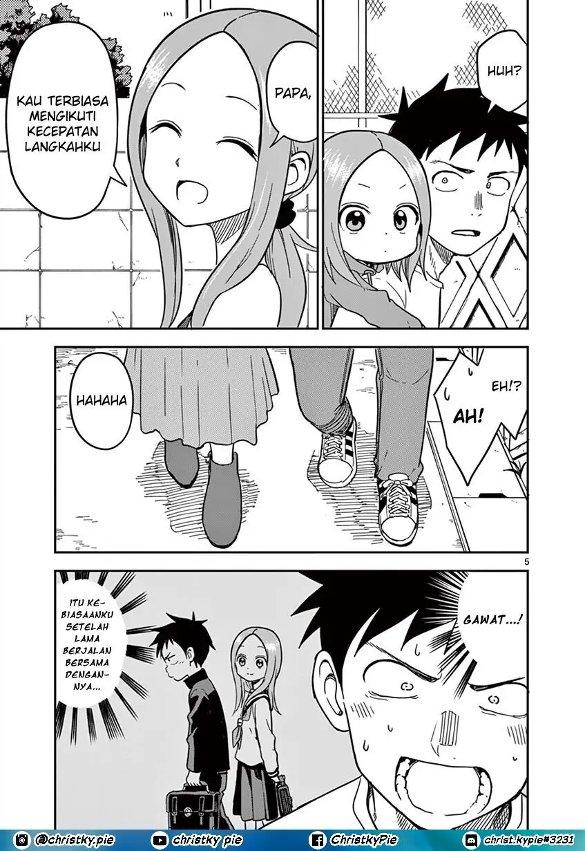 Karakai Jouzu no (Moto) Takagi-san Chapter 132 Gambar 5