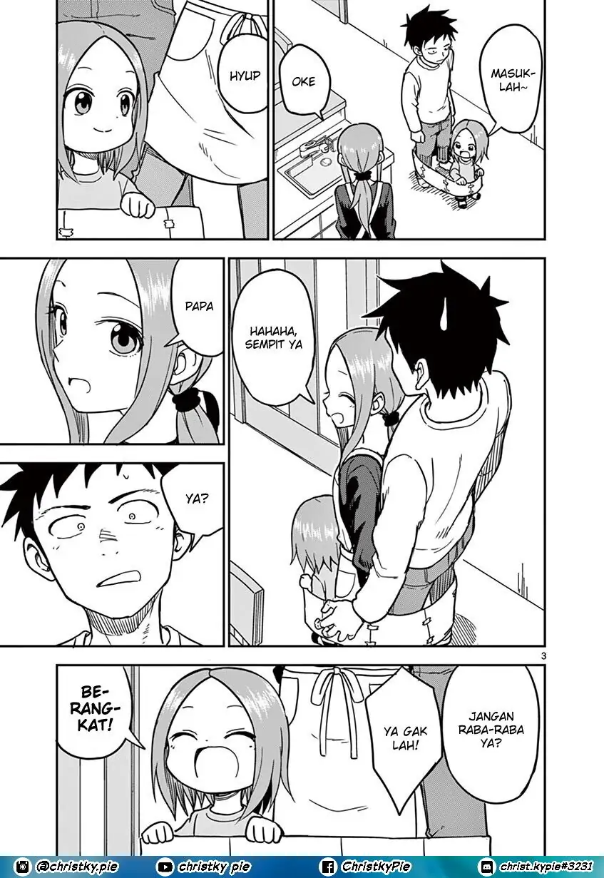 Karakai Jouzu no (Moto) Takagi-san Chapter 131 Gambar 3