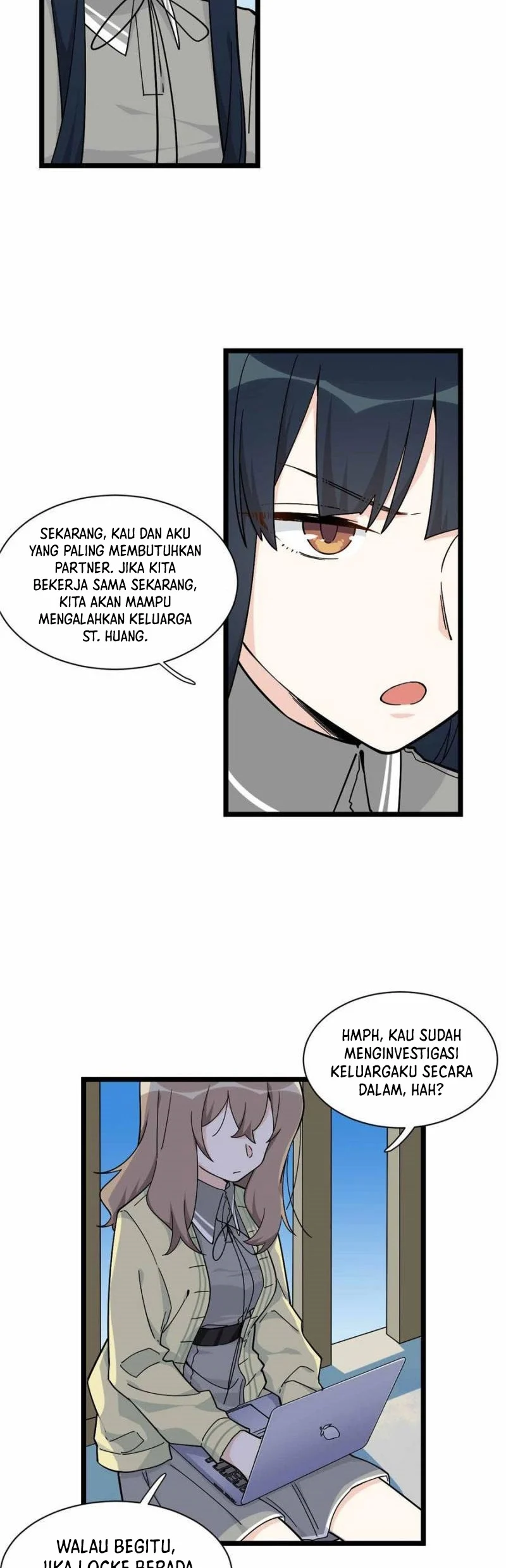 My Girlfriend is a Villain Chapter 121 Gambar 27