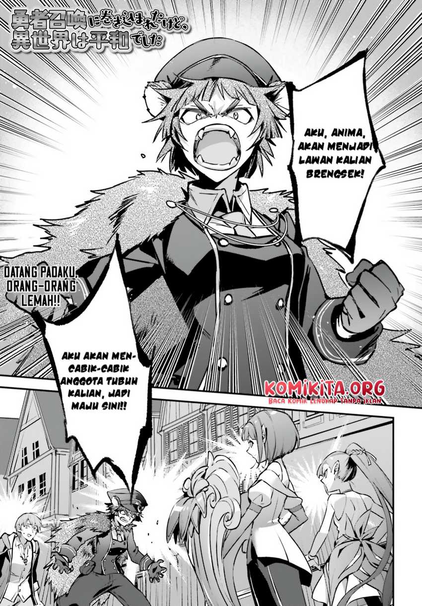 Baca Manga Yuusha Shoukan ni Makikomareta kedo, Isekai wa Heiwa deshita Chapter 36 Gambar 2