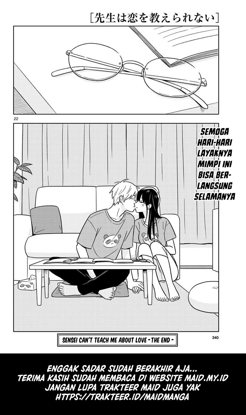 Sensei wa Koi wo Oshierarenai Chapter 47 Gambar 24