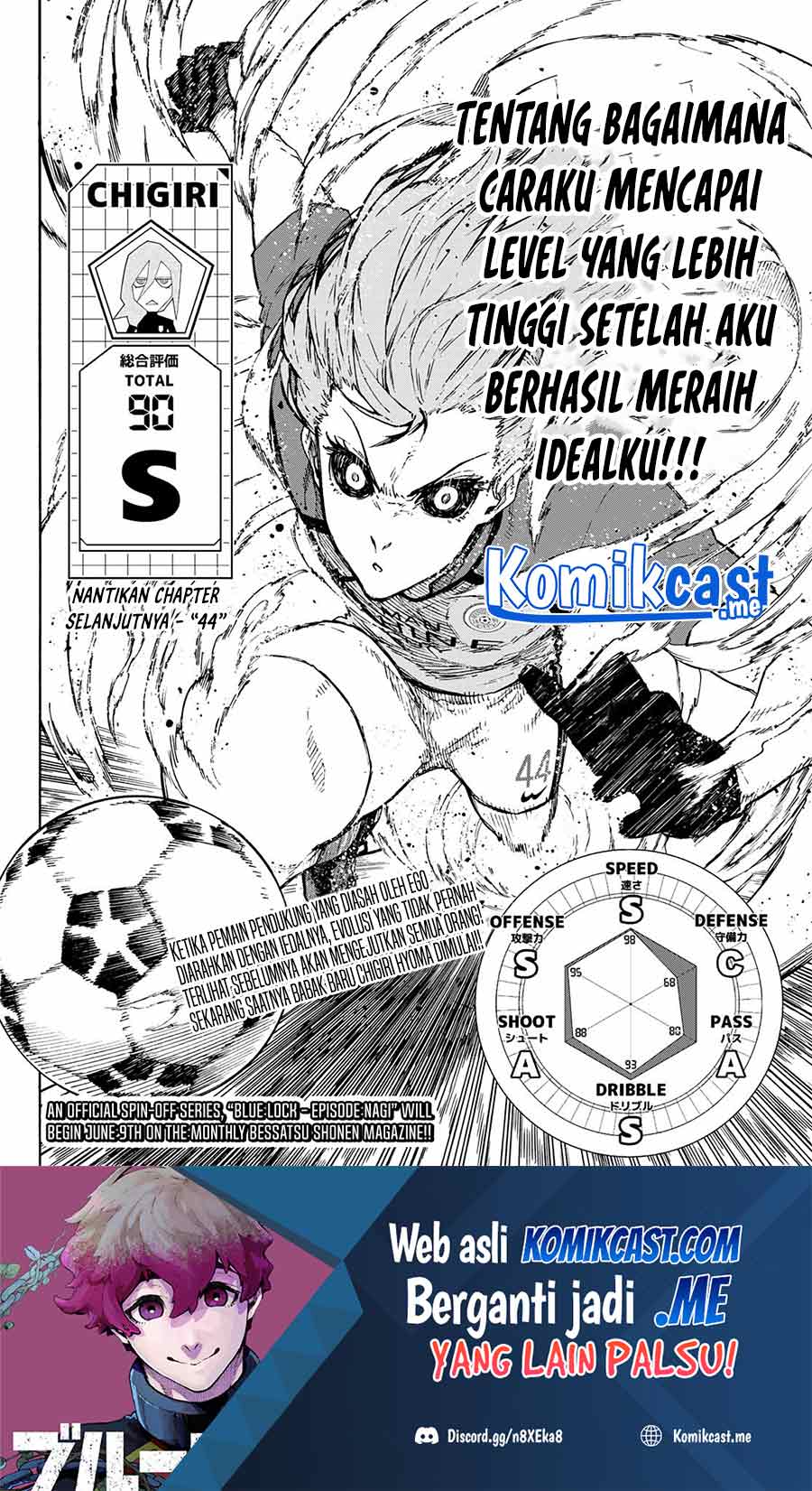 Blue Lock Chapter 175 Gambar 20