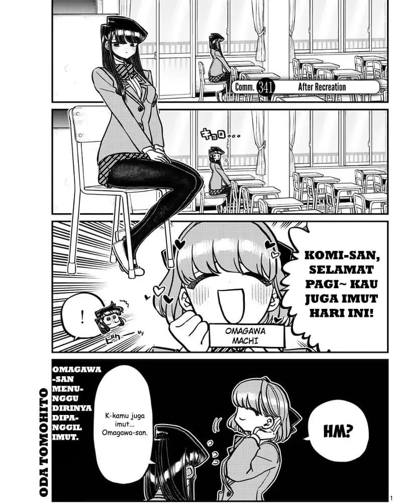 Baca Komik Komi-san wa Komyushou Desu Chapter 341 Gambar 1