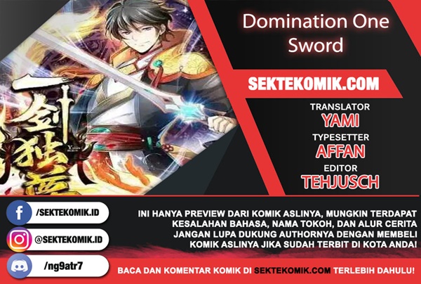 Baca Komik Domination One Sword Chapter 187 Gambar 1