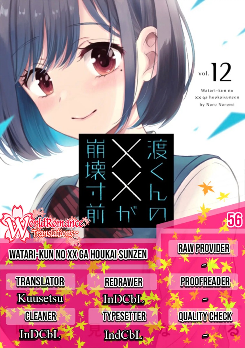 Baca Komik Watari-kun no xx ga Houkai Sunzen Chapter 56 Gambar 1