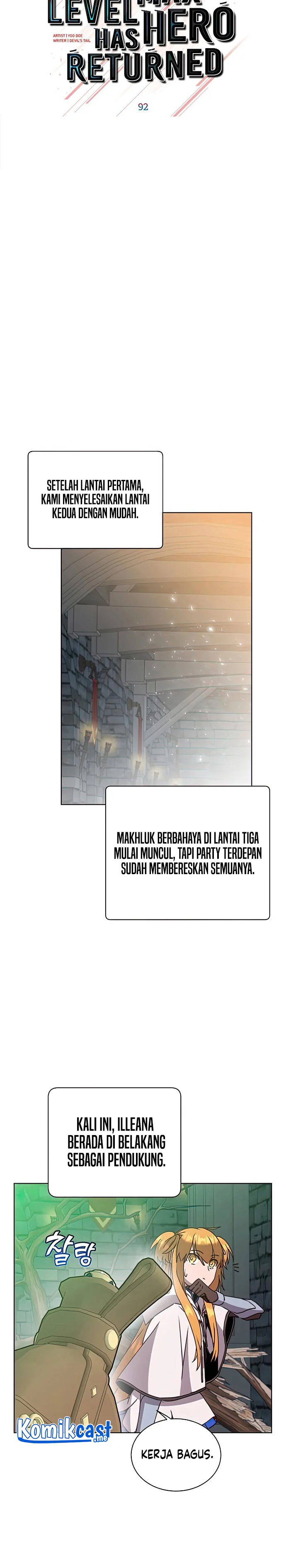 The MAX leveled hero will return! Chapter 92 Gambar 15