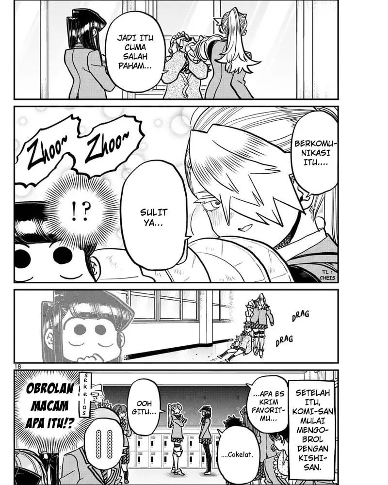 Komi-san wa Komyushou Desu Chapter 343 Gambar 19