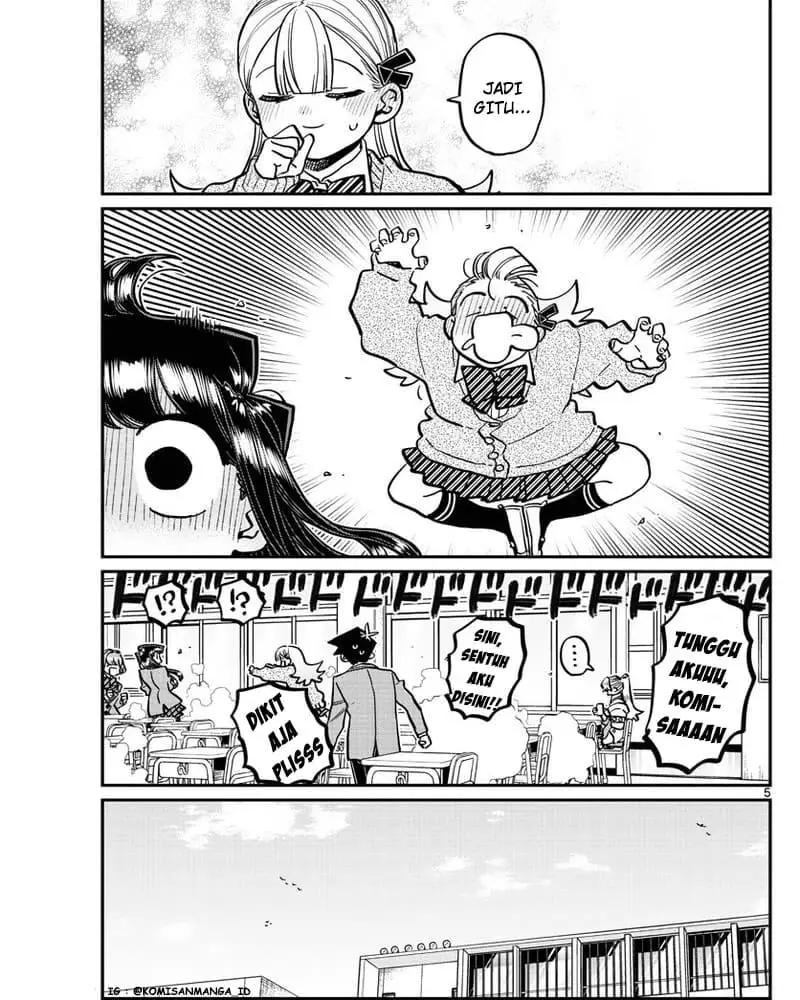 Komi-san wa Komyushou Desu Chapter 343 Gambar 6