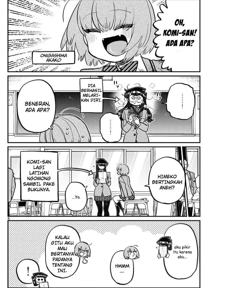 Komi-san wa Komyushou Desu Chapter 343 Gambar 7