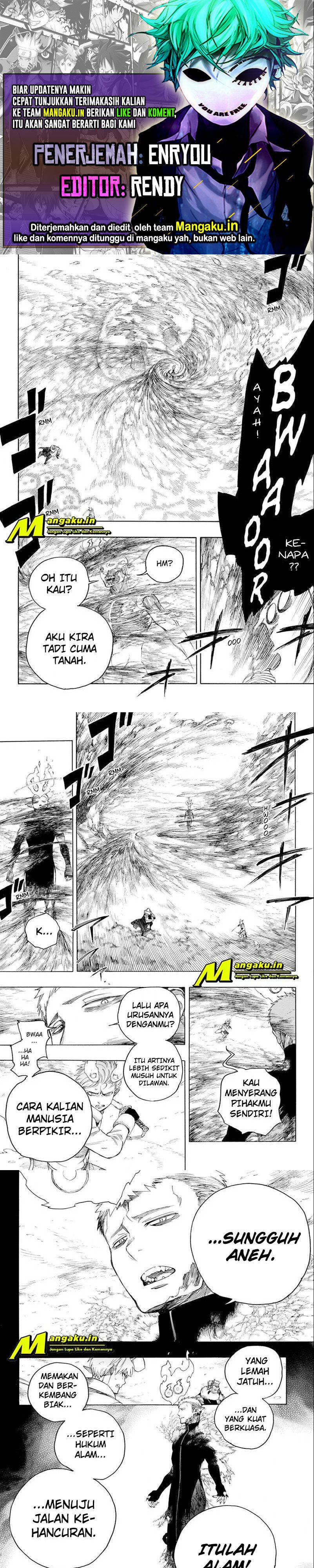 Baca Komik Ao no Exorcist Chapter 134.2 Gambar 1