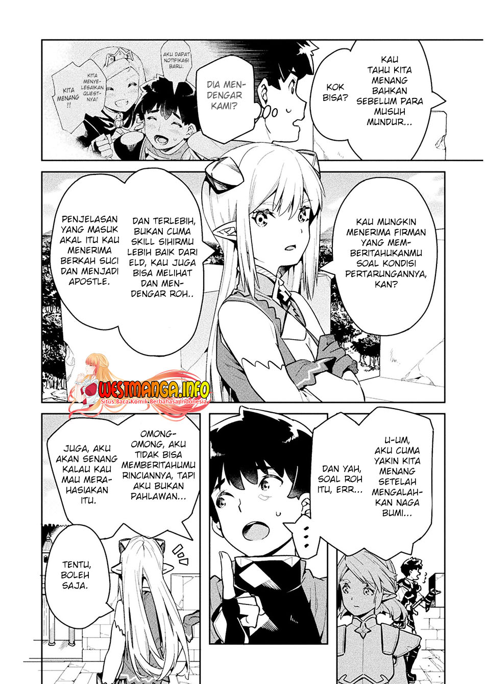 NEET dakedo Hello Work ni Ittara Isekai ni Tsuretekareta Chapter 44 Gambar 11