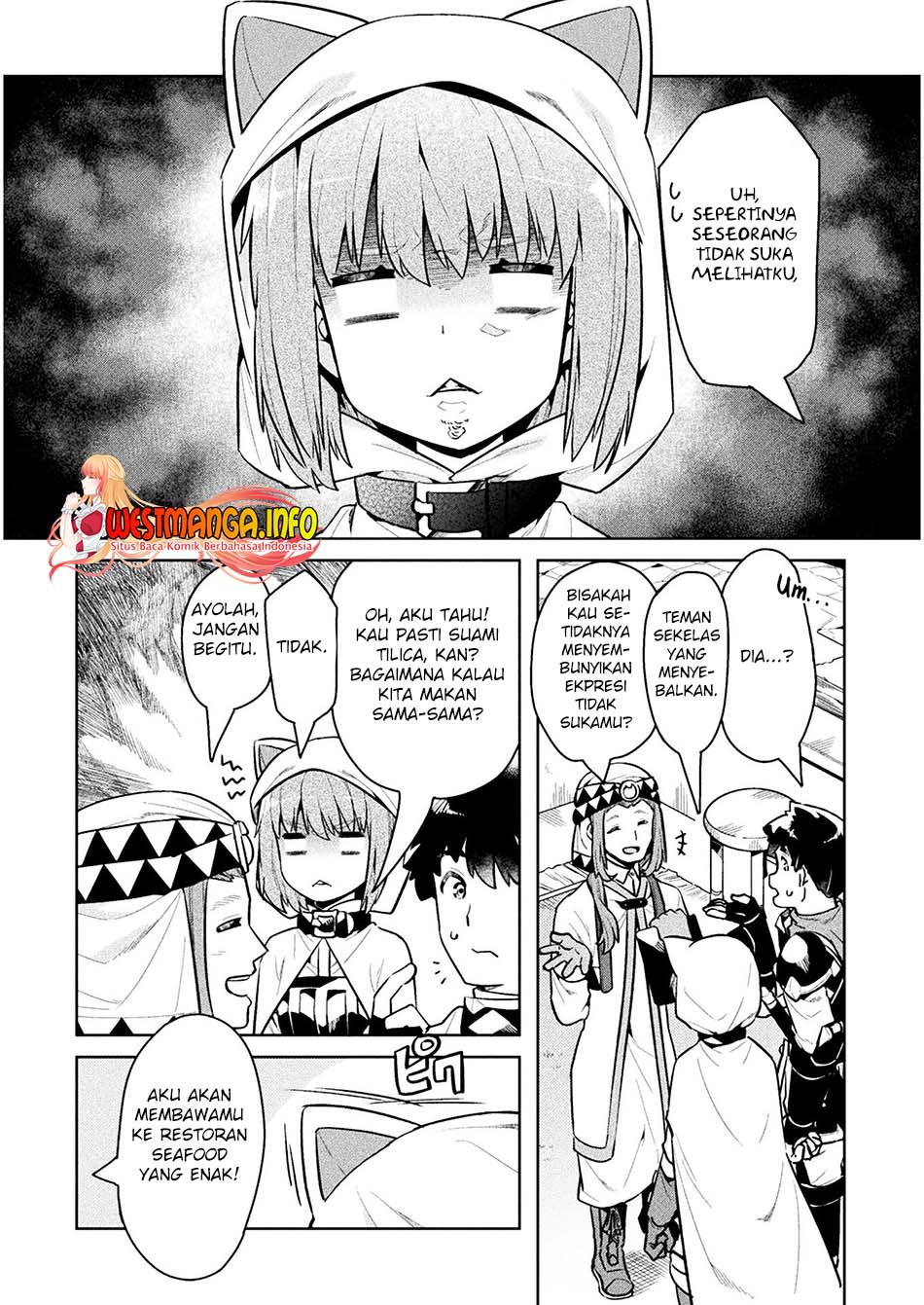 NEET dakedo Hello Work ni Ittara Isekai ni Tsuretekareta Chapter 44 Gambar 17