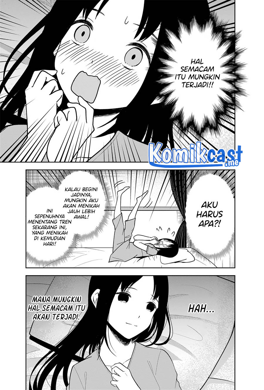 Kaguya-sama wa Kokurasetai – Tensai-tachi no Renai Zunousen Chapter 266 Gambar 16