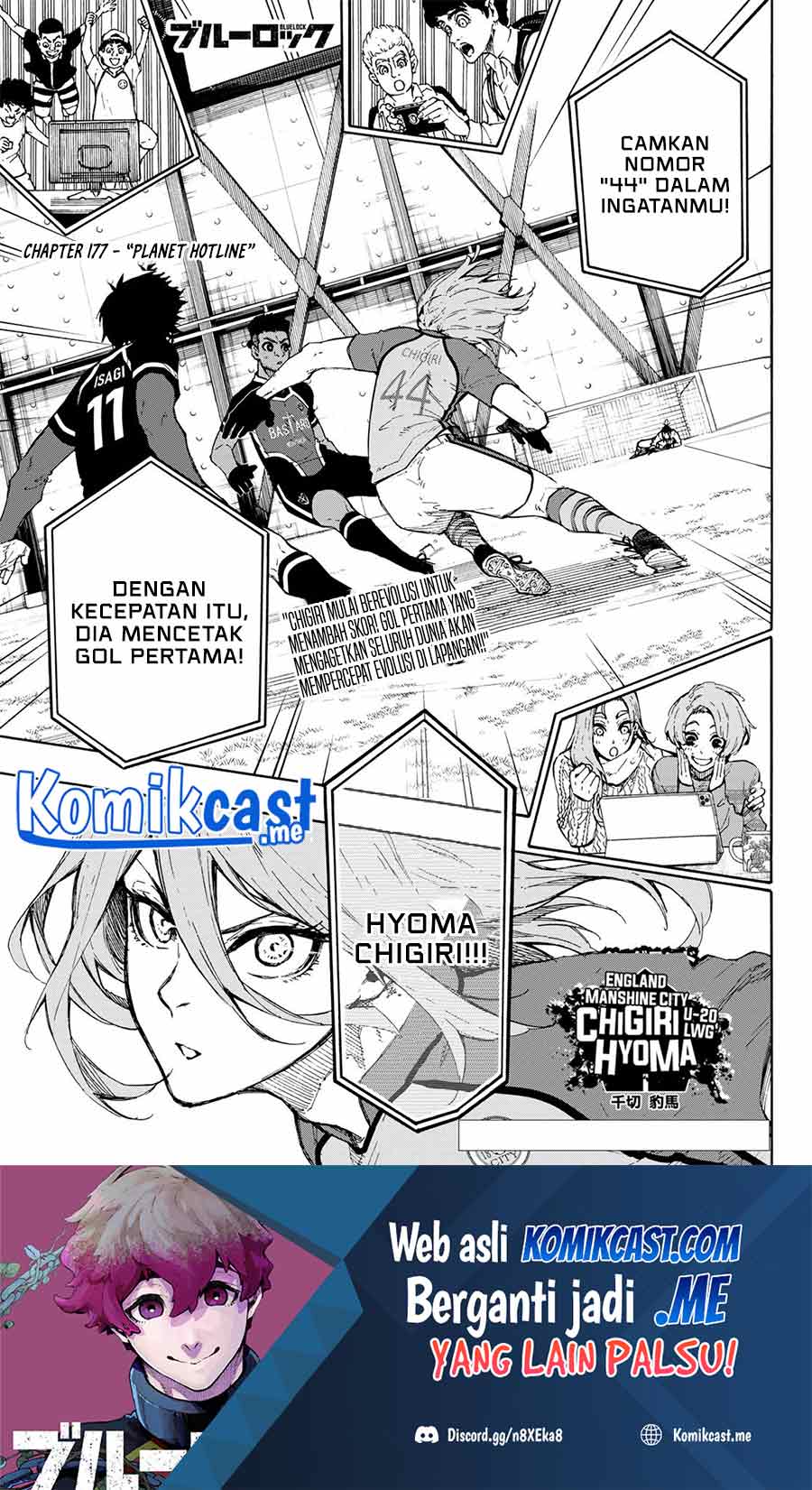 Baca Manga Blue Lock Chapter 177 Gambar 2