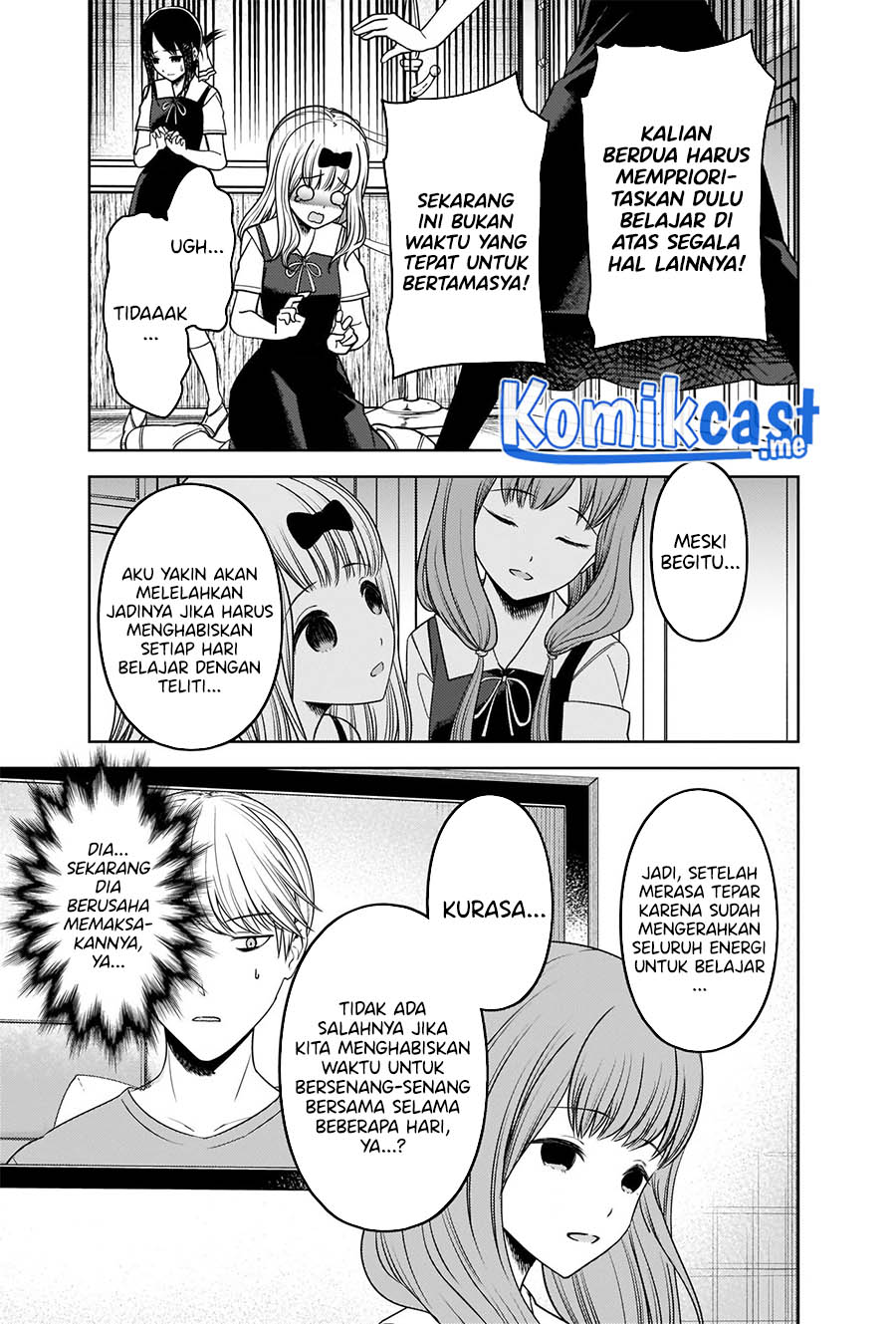 Kaguya-sama wa Kokurasetai – Tensai-tachi no Renai Zunousen Chapter 268 Gambar 14