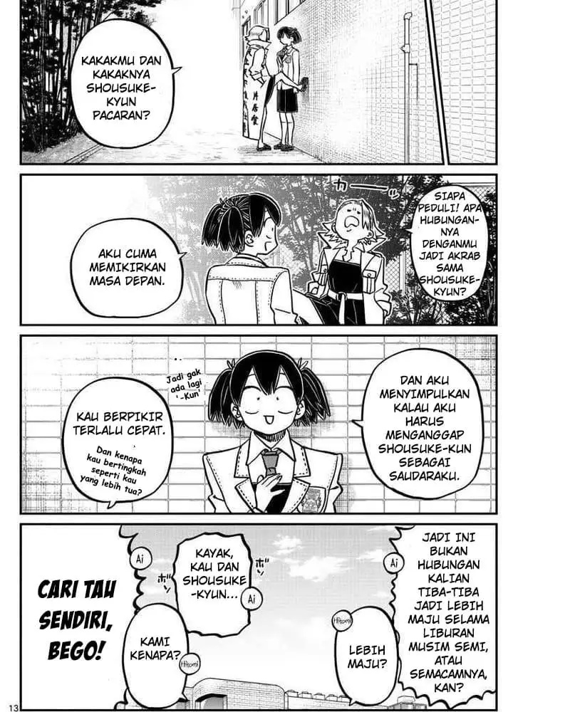 Komi-san wa Komyushou Desu Chapter 344 Gambar 13