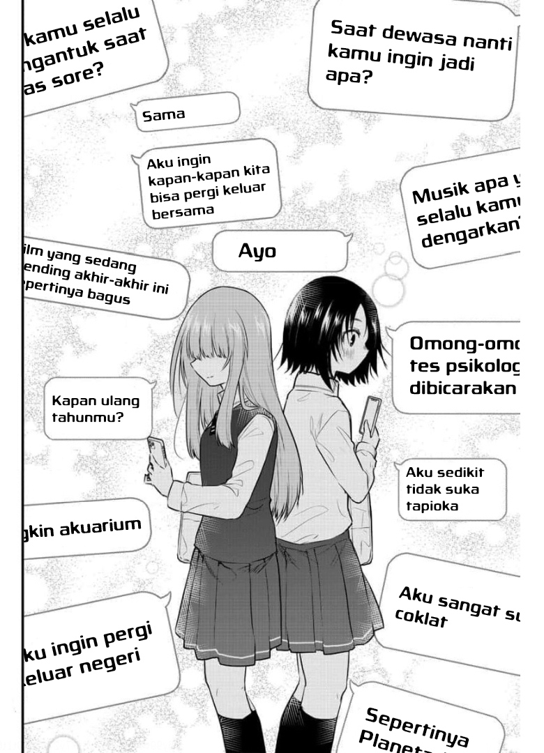 Koe ga dasenai Shoujo wa “Kanojo ga Yasashisugiru” to Omotte iru Chapter 78 Gambar 8