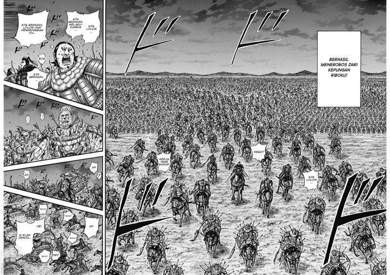 Kingdom Chapter 727 Gambar 9