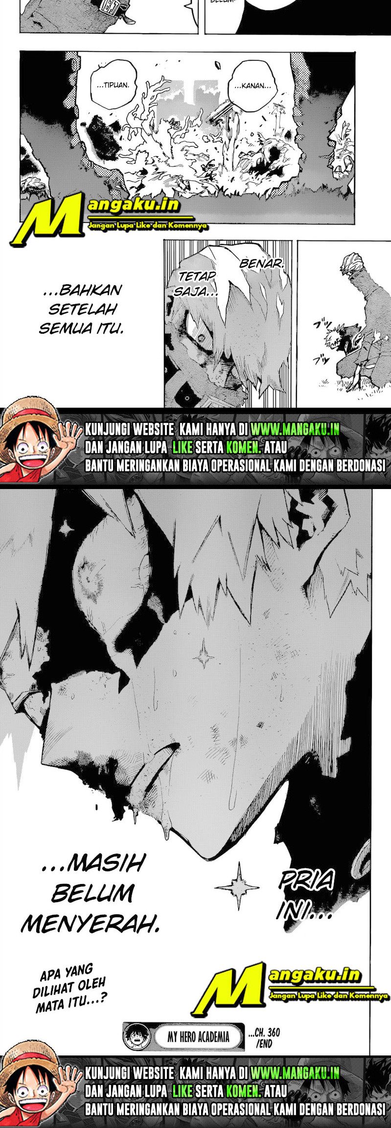 Boku no Hero Academia Chapter 360 Gambar 5