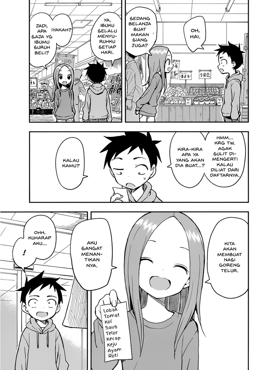 Karakai Jouzu no Takagi-san Chapter 152 Gambar 3