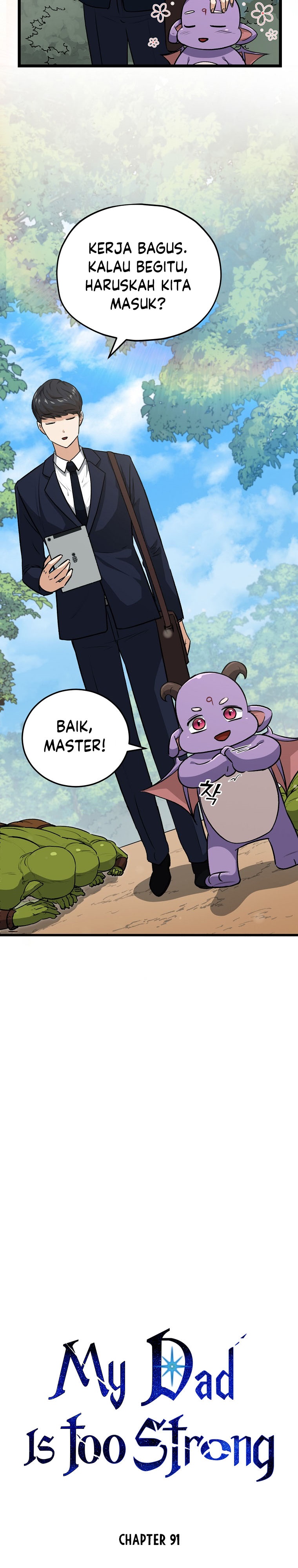 My Dad Is Too Strong Chapter 91 Gambar 6