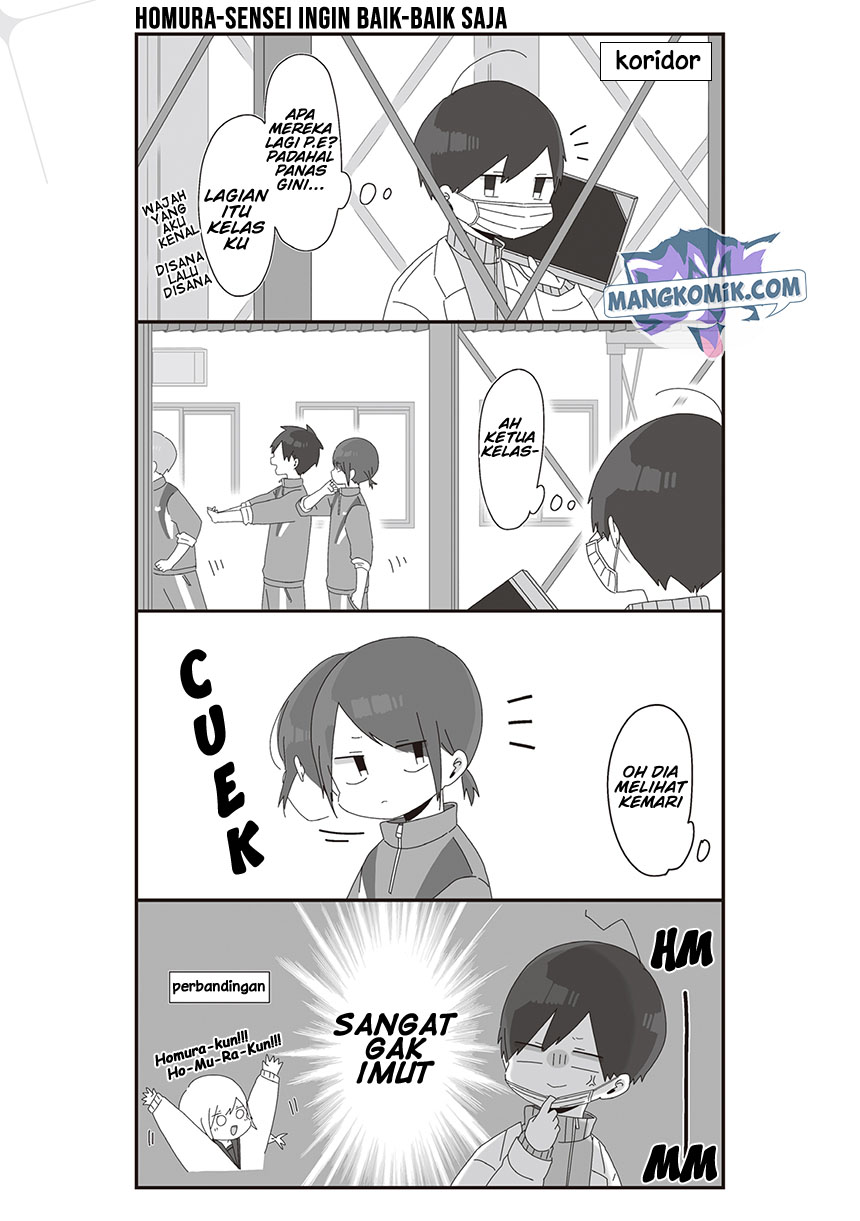 Baca Manga Homura-sensei wa Tabun Motenai Chapter 34 Gambar 2