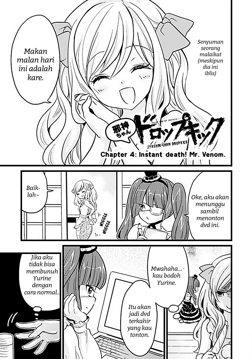 Baca Komik Jashin-chan Dropkick Chapter 4 Gambar 1