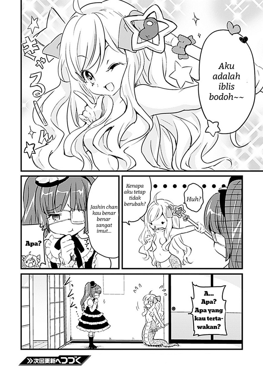 Jashin-chan Dropkick Chapter 8 Gambar 9