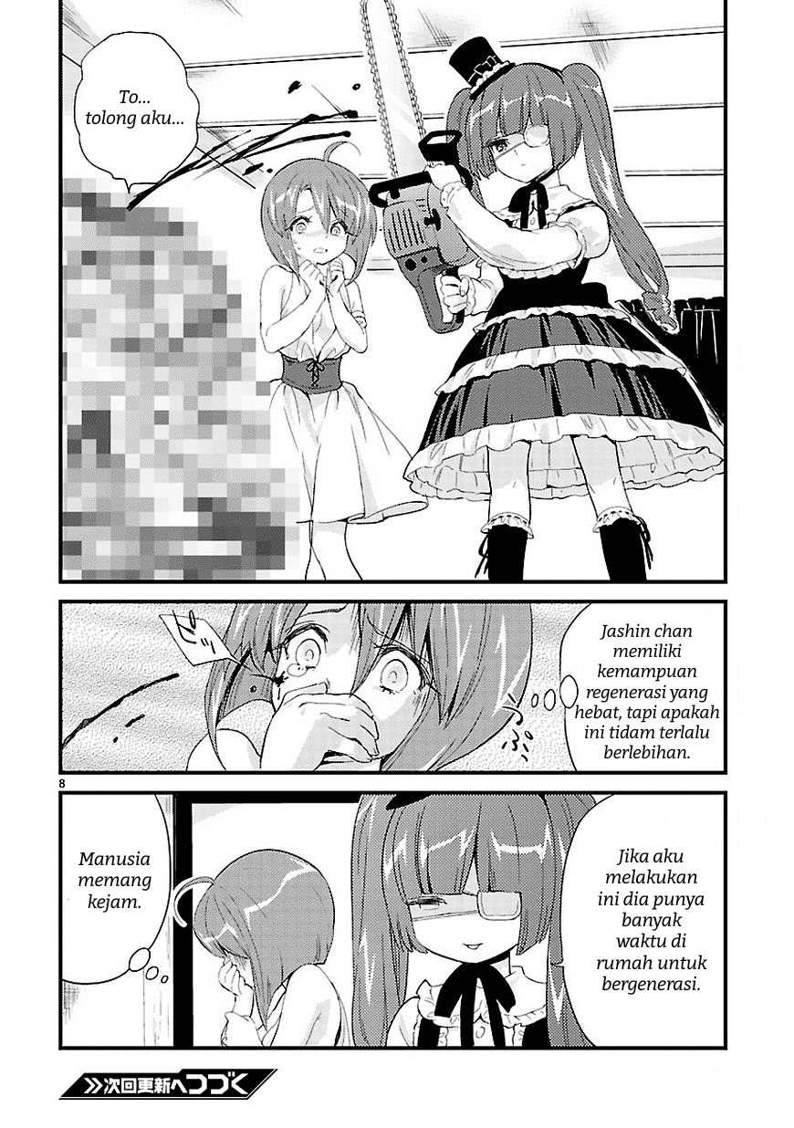 Jashin-chan Dropkick Chapter 10 Gambar 9