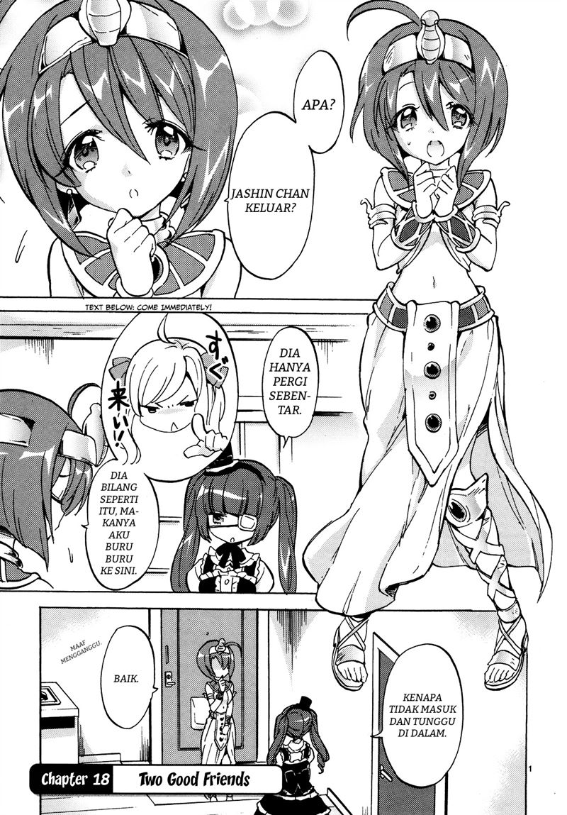 Jashin-chan Dropkick Chapter 18 Gambar 3