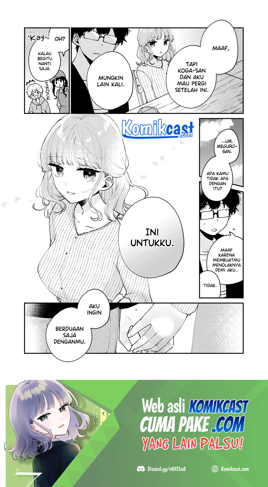 It’s Not Meguro-san’s First Time Chapter 56 Gambar 15
