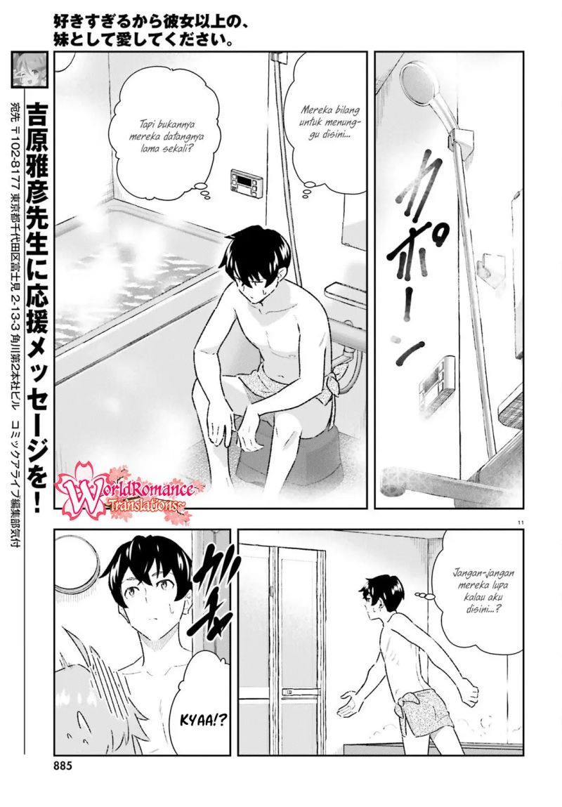 Suki Sugiru Kara Kanojo Ijou no, Imouto Toshite Aishite Kudasai Chapter 6 Gambar 12