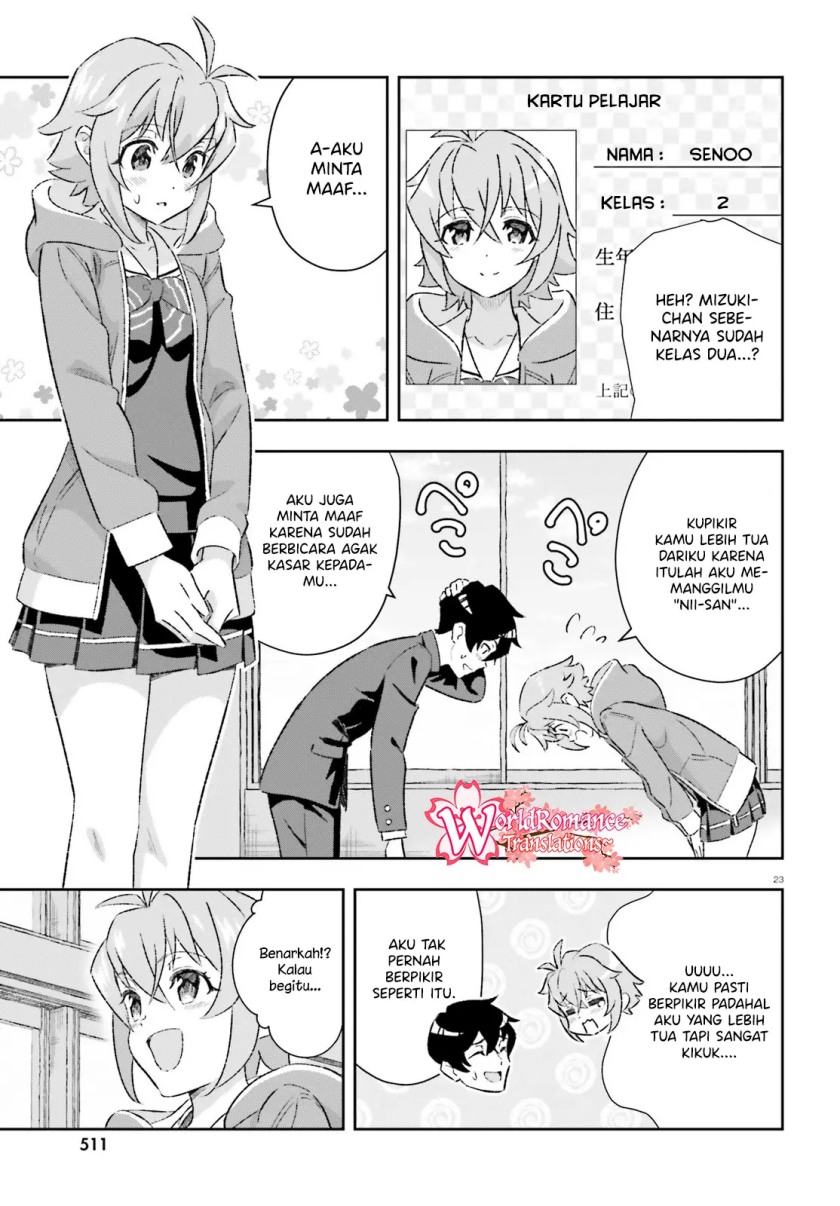 Suki Sugiru Kara Kanojo Ijou no, Imouto Toshite Aishite Kudasai Chapter 4 Gambar 23