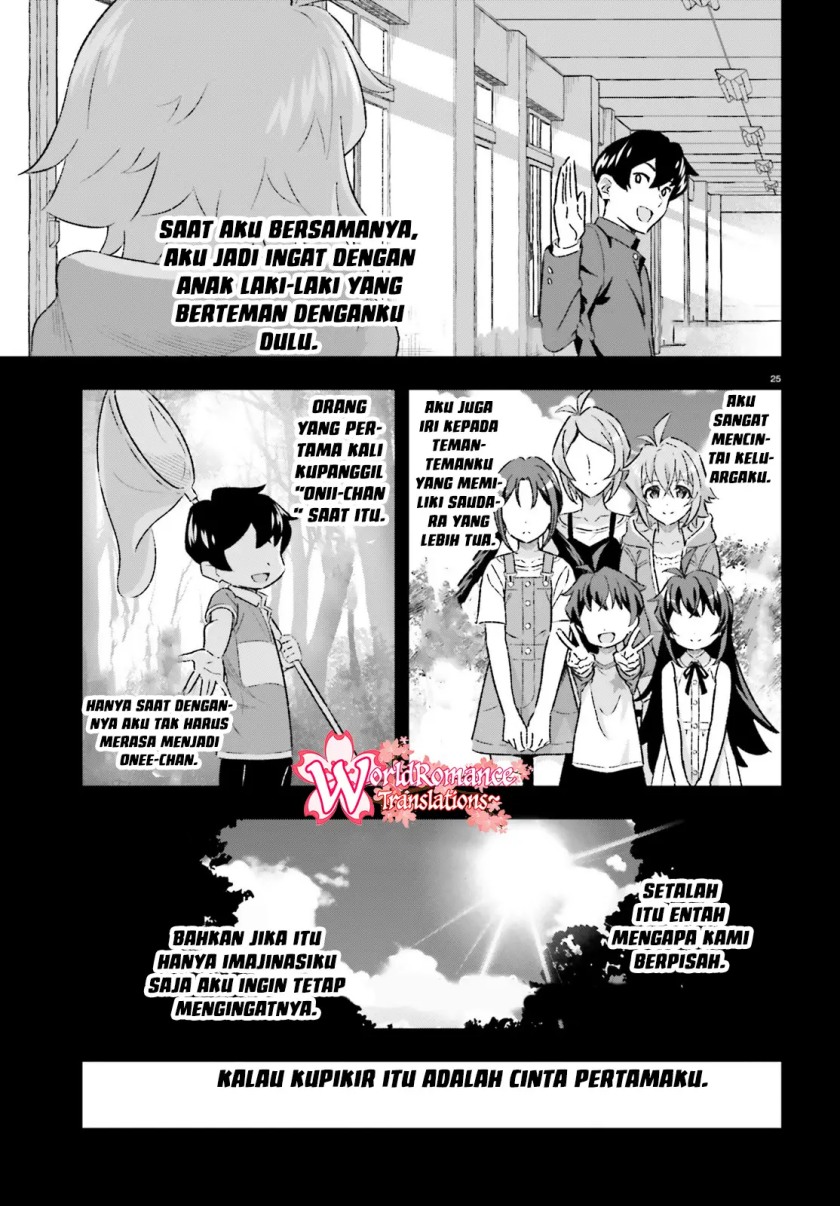 Suki Sugiru Kara Kanojo Ijou no, Imouto Toshite Aishite Kudasai Chapter 4 Gambar 25