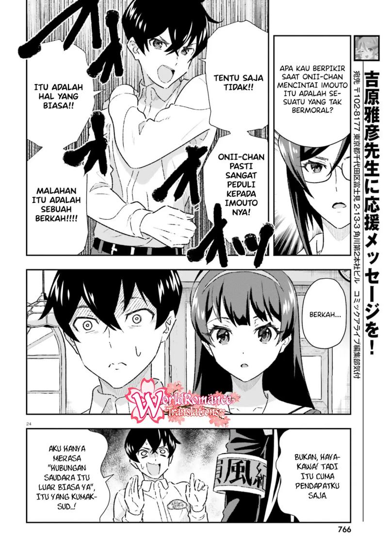 Suki Sugiru Kara Kanojo Ijou no, Imouto Toshite Aishite Kudasai Chapter 3.1 Gambar 21