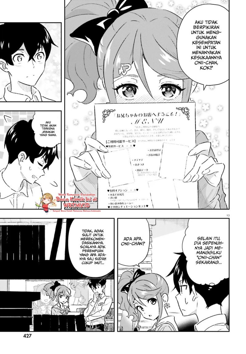 Suki Sugiru Kara Kanojo Ijou no, Imouto Toshite Aishite Kudasai Chapter 2 Gambar 14