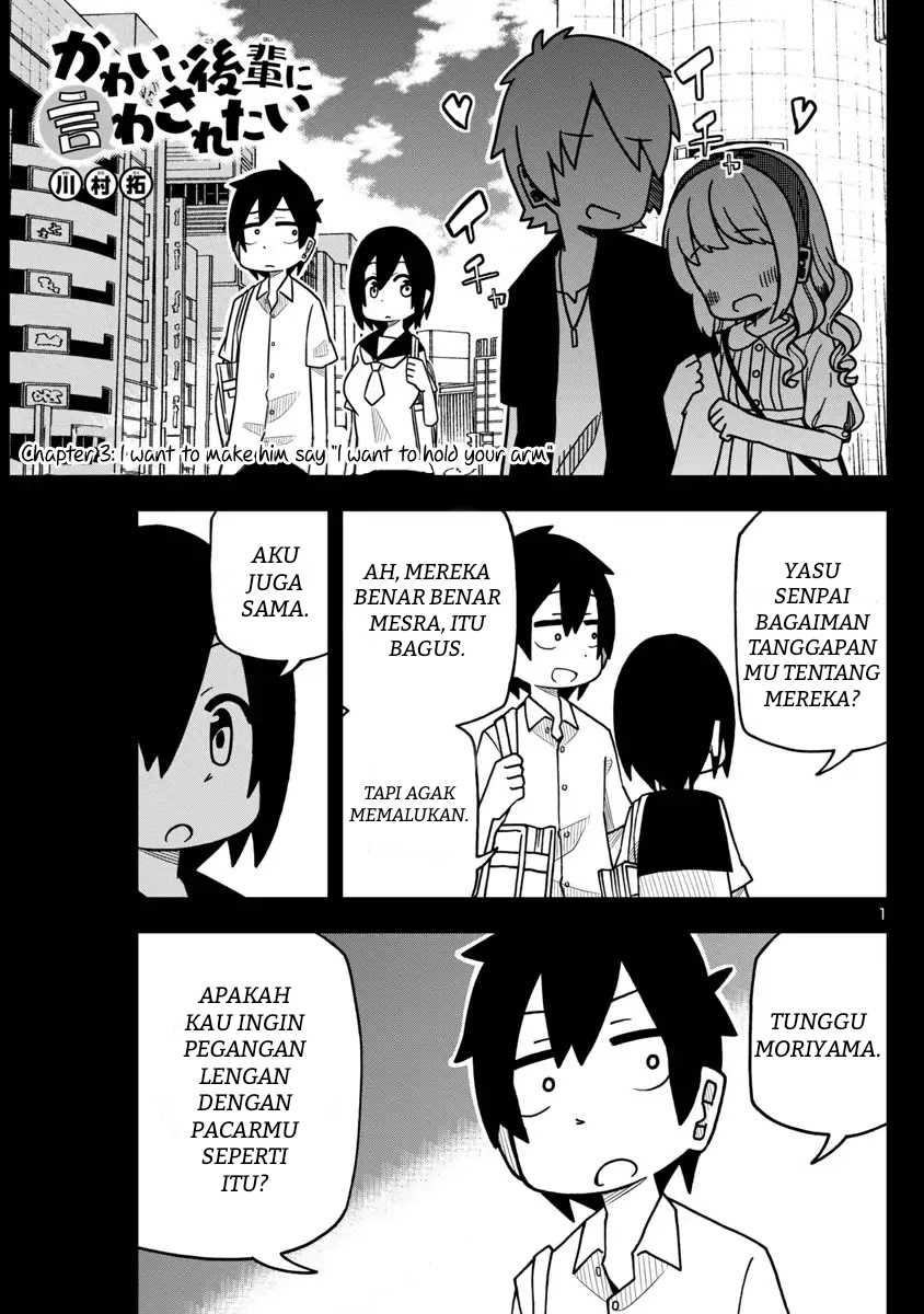 Baca Manga Kawaii Kouhai ni Iwasaretai Chapter 3 Gambar 2