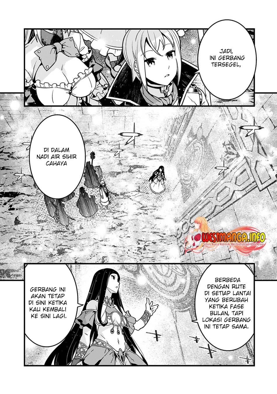 Baca Manga Kyoukai Meikyuu to Ikai no Majutsushi Chapter 48 Gambar 2