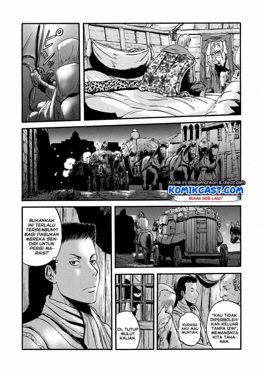 Gate – Jietai Kare no Chi nite Kaku Tatakeri Chapter 114 Gambar 17