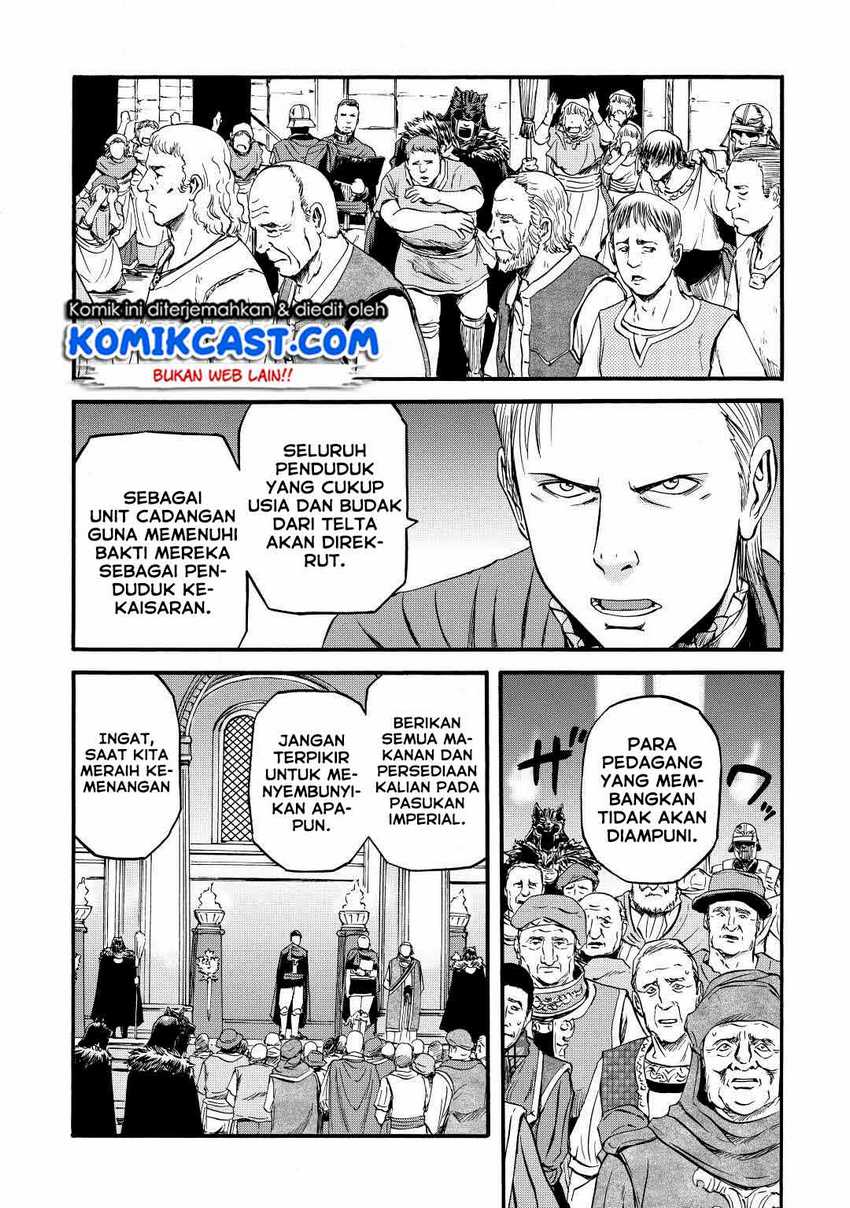 Gate – Jietai Kare no Chi nite Kaku Tatakeri Chapter 114 Gambar 9