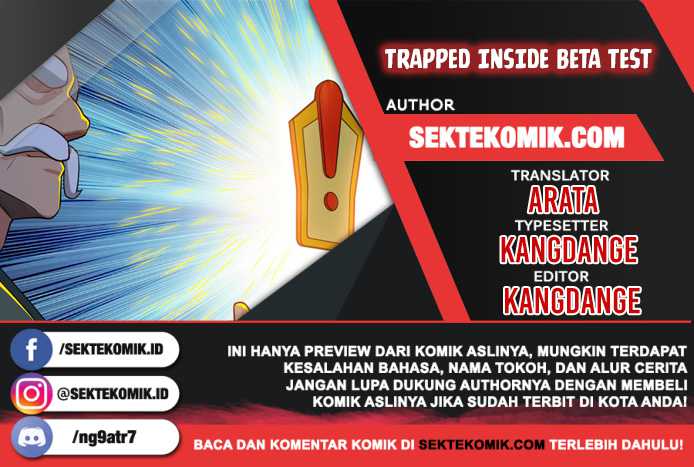 Baca Komik Trapped Inside the Beta Test World for 1000 Years Chapter 3 Gambar 1