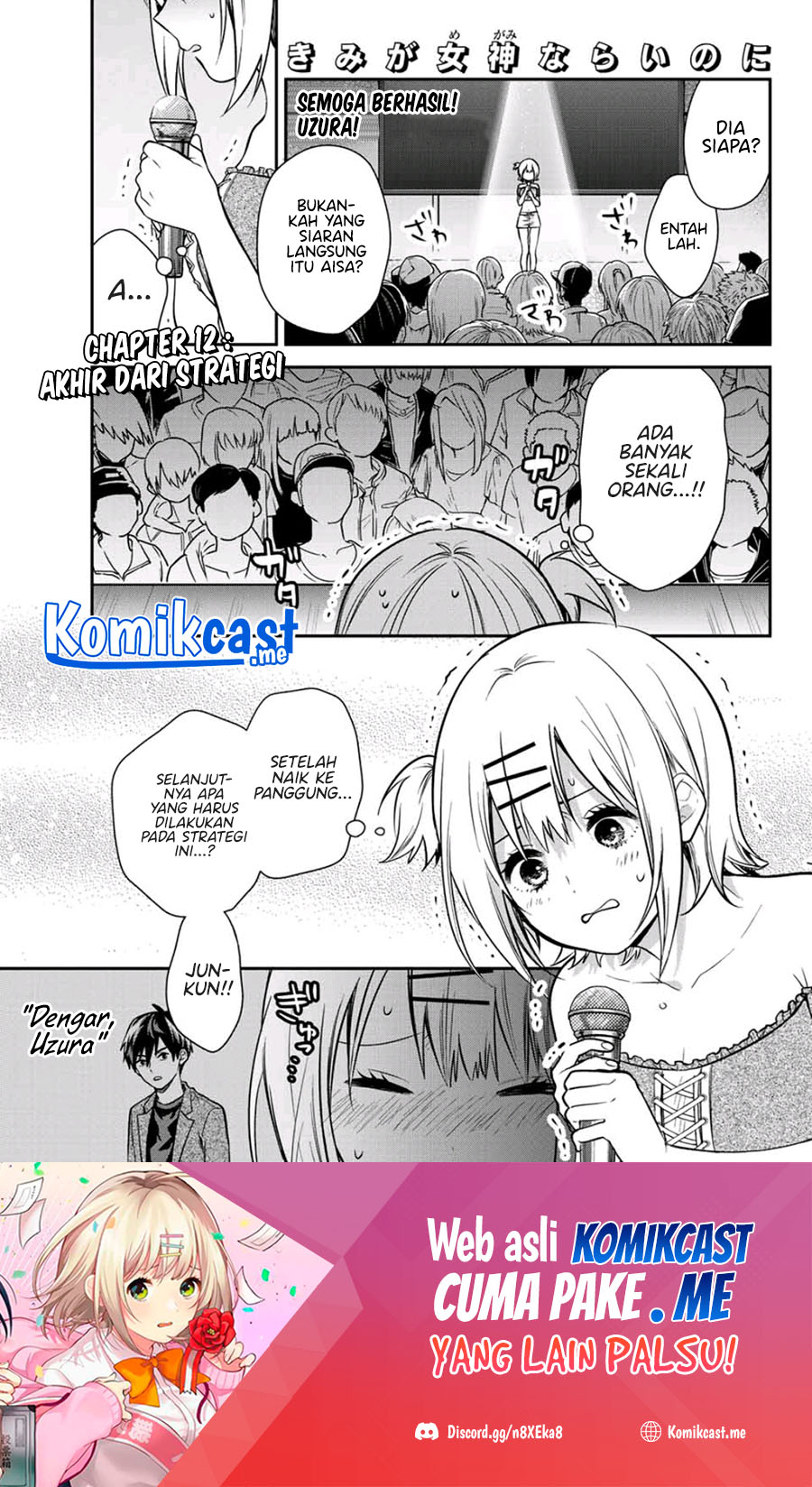 Baca Manga Kimi ga Megami Nara Ii no ni Chapter 12 Gambar 2