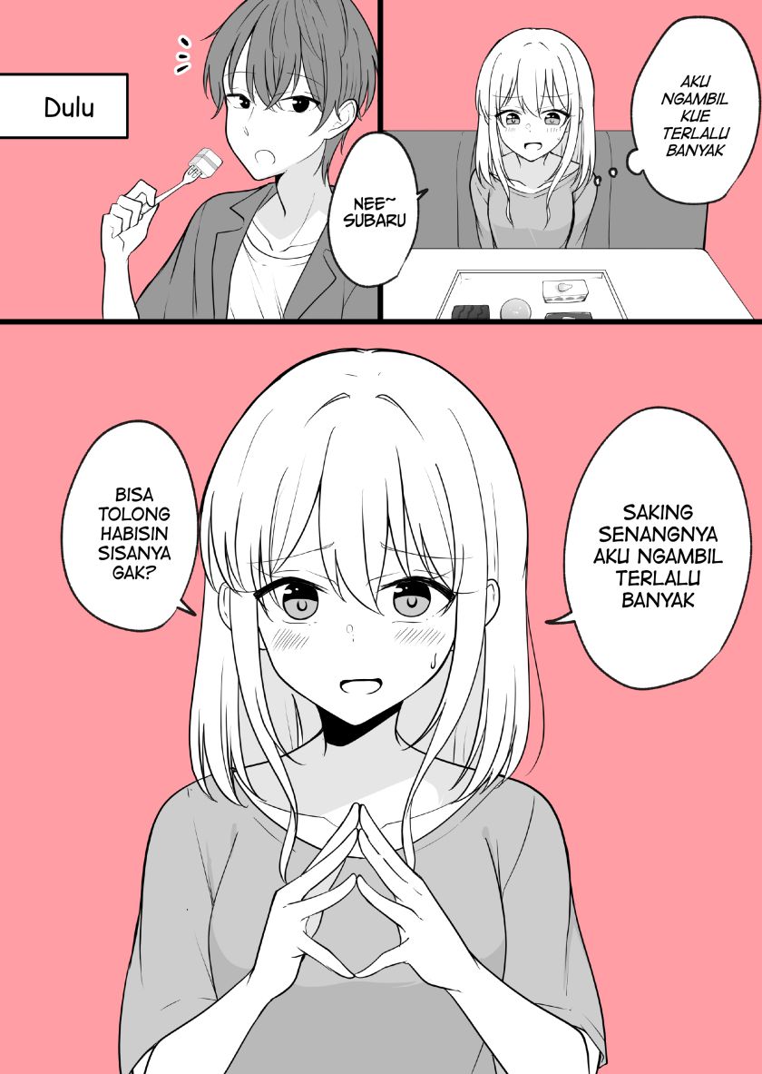 Baca Komik Daily Life of a Couple in Which the Boyfriend Became a Girl One Day Chapter 14 Gambar 1
